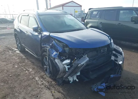 2019 Nissan Rogue Sv z USA, uszkodzony, nr VIN 5N1AT2MV2KC822177